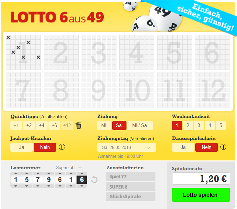 Lotto Preise Pro KГ¤stchen