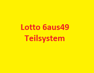 Lotto Teilsystem