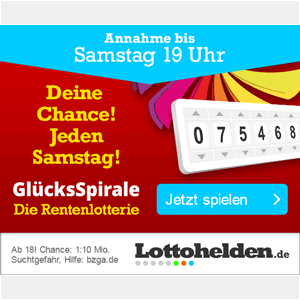 Glücksspirale Jahreslos kaufen